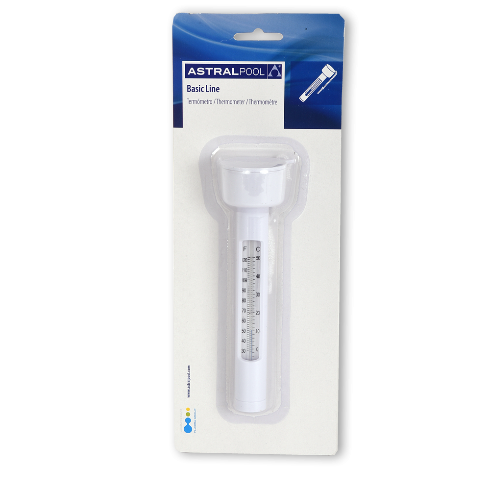 Stabthermometer, weiss