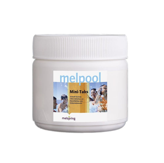 Melpool Mini-Tabs Schock Chlortabletten 487g - (180 x 2,7g Tabs)